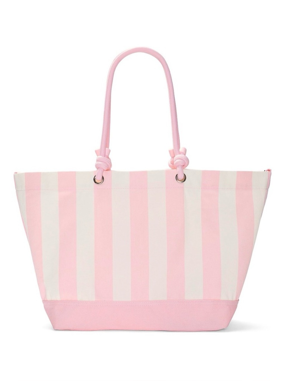 Victoria's Secret Heritage Stripe Rope Handle Tote Bag - Picture 3 of 10
